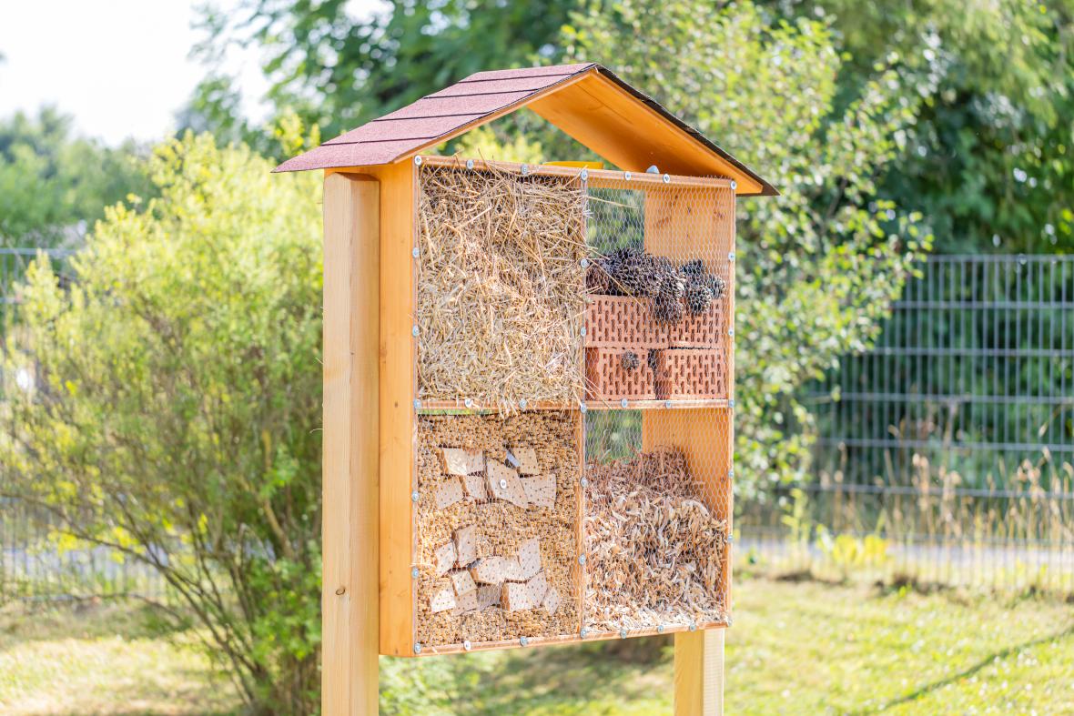 Insektenhotel bauen mit Kindern | Denk mit Kita
