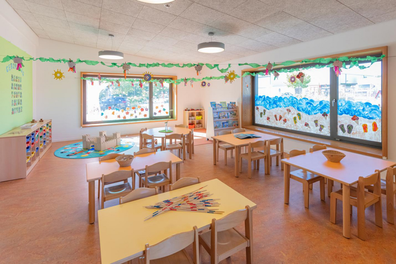 Gruppenraum im Kindergarten der Denk mit Kita Bergkirchen