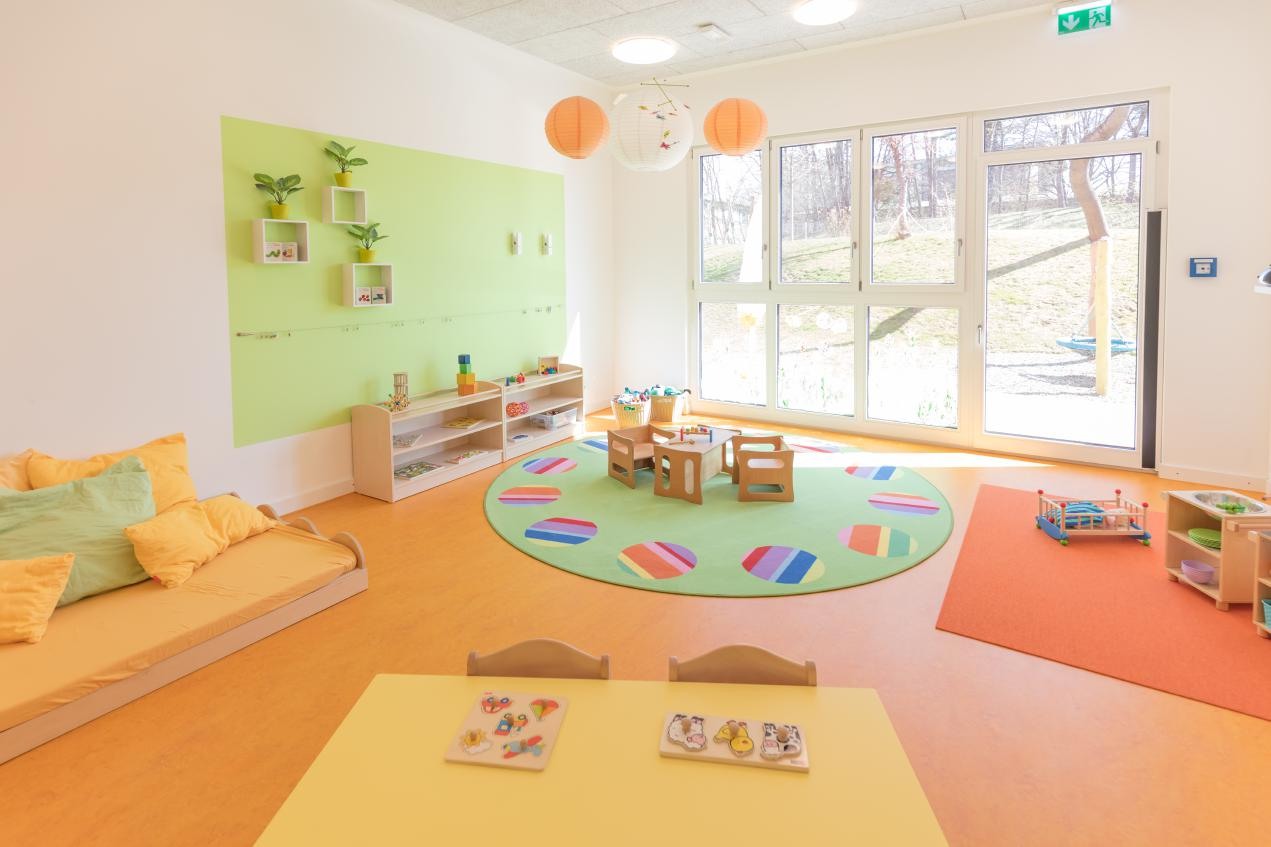 Gruppenraum der Denk mit Kita München Sendling-Westpark