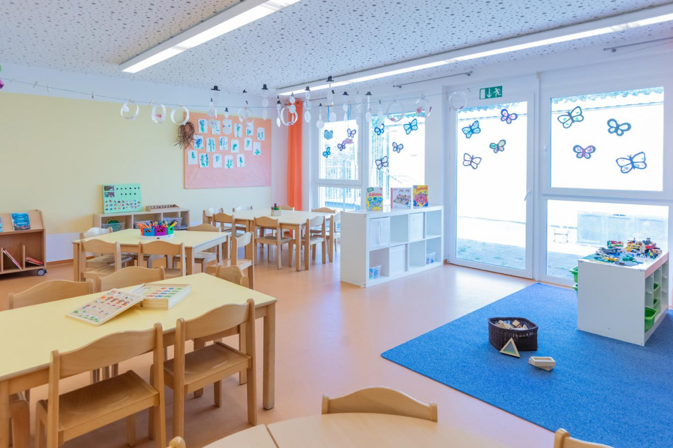 Räumlichkeiten der Kindergartengruppe in der Denk mit Kita Olching Esting