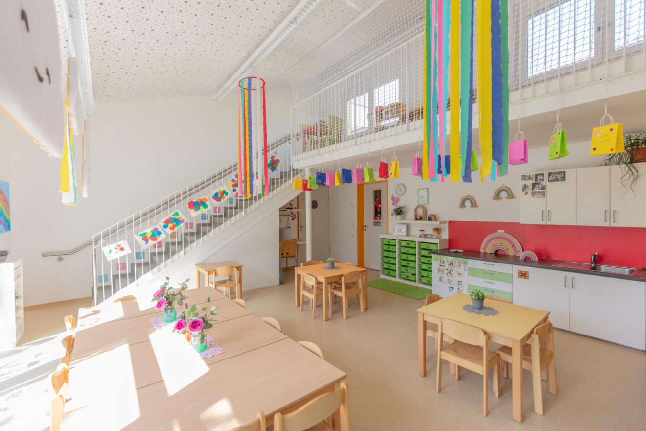 Kindergartengruppe der Denk mit Kita Puchheim