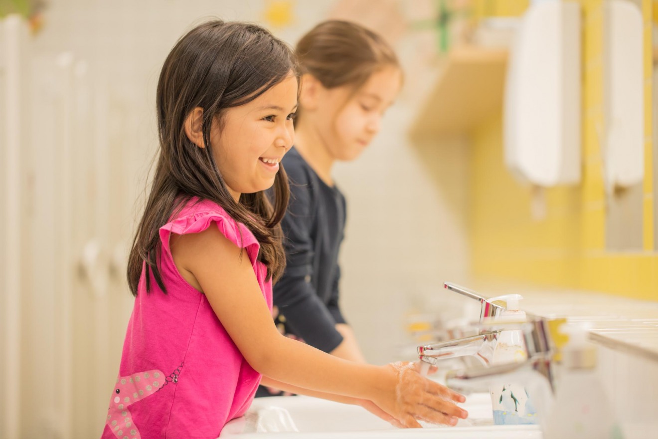 Körperhygiene im Tagesablauf der Denk mit Kita