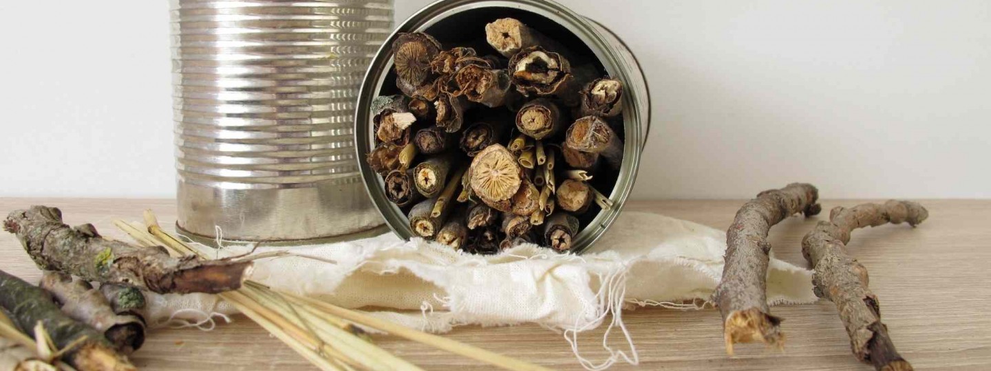 Insektenhotel in der Kita