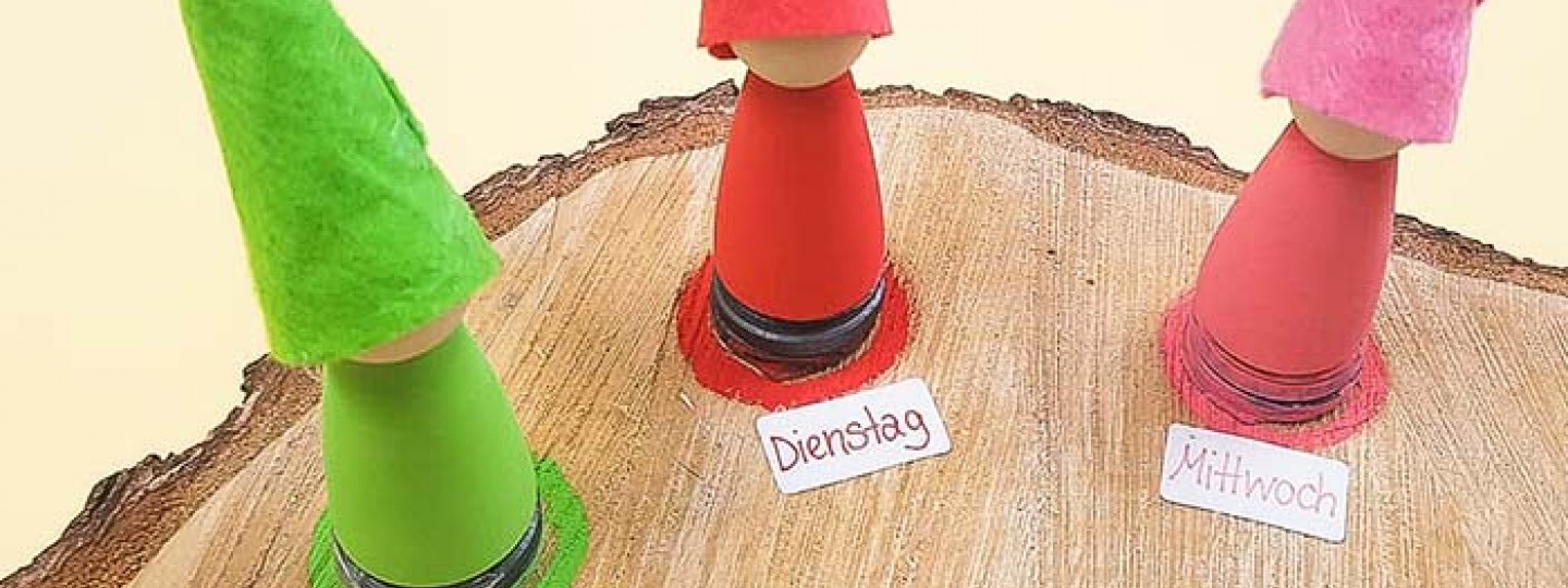 Wochentagekalender für den Morgenkreis