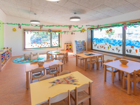 Gruppenraum im Kindergarten der Denk mit Kita Bergkirchen