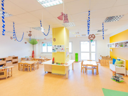 Gruppenraum vom Kindergarten der Denk mit Kita München Aubing, Altostraße