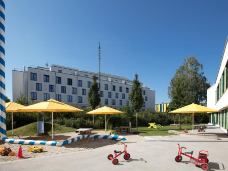 Garten der Denk mit Kita München Berg am Laim