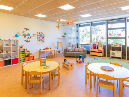 Kindergartengruppenraum der Denk mit Kita München Schwabing