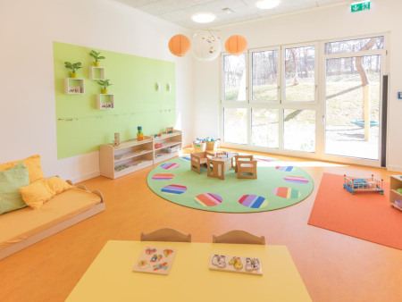 Gruppenraum der Denk mit Kita München Sendling-Westpark