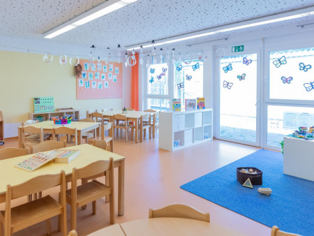 Räumlichkeiten der Kindergartengruppe in der Denk mit Kita Olching Esting