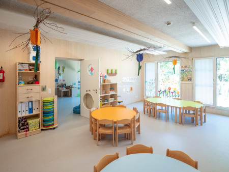 Kindergartengruppe der Denk mit Kita Reutlingen, August-Lämmle-Straße